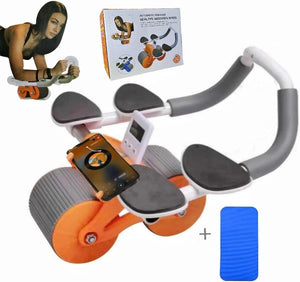 Rueda Abdominal con Rebote Automático y Soporte para Codo